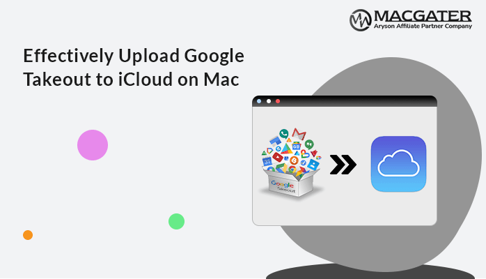 Upload Google Takeout to iCloud