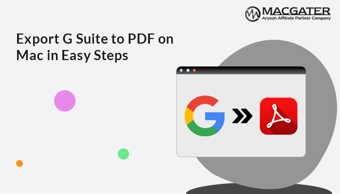 Export G Suite to PDF