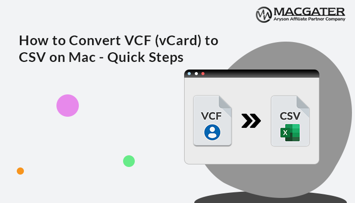 convert VCF to CSV on Mac