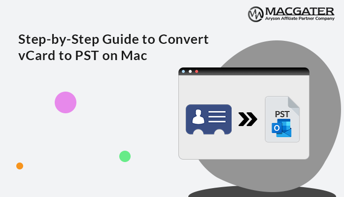 convert vCard to PST